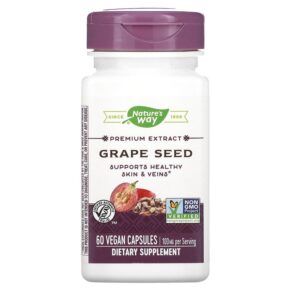 Nature's Way Premium Extract Grape Seed 100 mg 60 viên 033674153529