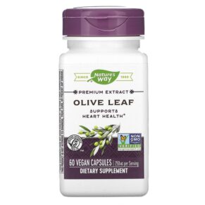 Nature's Way Premium Extract Olive Leaf 250 mg 60 viên 033674640005
