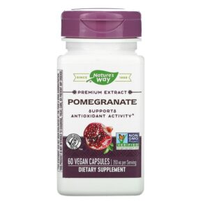 Nature's Way Premium Extract Pomegranate 350 mg 60 viên 033674153857