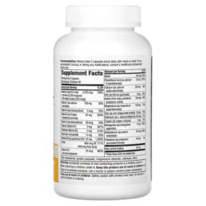 Nature's Way Prenatal Multivitamin with Buffered Vitamin C 180 Capsules 033674451304