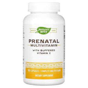 Nature's Way Prenatal Multivitamin + Buffered Vitamin C 180 viên 033674451304