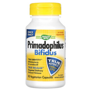 Nature's Way Primadophilus Bifidus cho người lớn 5 Billion CFU 90 viên 033674068601