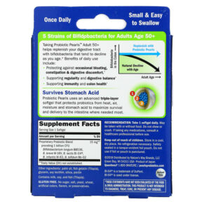 Nature's Way Probiotic Pearls Adult 50+ 30 Softgels 763948105106