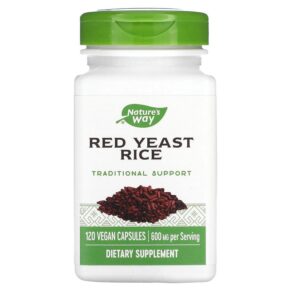 Nature's Way Red Yeast Rice 600 mg 120 viên 033674155400