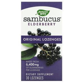 Nature's Way Sambucus Elderberry Original 30 viên 033674140017