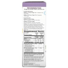 Nature's Way Sambucus for Kids Standardized Elderberry Immune Syrup 8 fl oz (240 ml) 033674153598