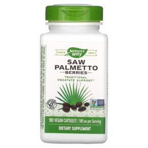 Nature's Way Saw Palmetto Berries 585 mg 180 viên 033674167588