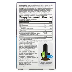 Nature's Way Sleep Tonight Melatonin Drops With L-Theanine & Herbals Cherry 2 fl oz (59 ml) 763948107469