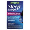 Nature's Way Sleep Tonight Melatonin Drops + L-Theanine & Herbals Cherry 2 fl oz (59 ml) 763948107469
