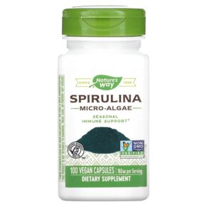 Nature's Way Spirulina Micro-Algae 380 mg 100 viên 033674172001
