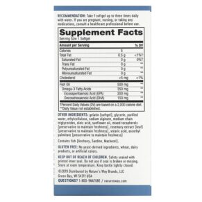 Nature's Way Super Fisol Fish Oil 180 Softgels 3 Nature's Way Super Fisol Fish Oil 180 Softgels 033674155189