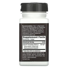 Nature's Way Sytrinol Cholesterol Control 60 Softgel 033674155707