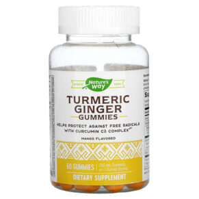 Nature's Way Turmeric Ginger Mango 130 mg 60 viên 033674137512
