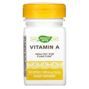 Nature's Way Vitamin A 3.000 mcg 100 viên 033674401101
