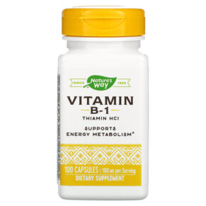 Nature's Way Vitamin B-1 100 mg 100 viên 033674404119