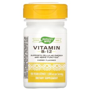 Nature's Way Vitamin B-12 Cherry 2.000 mcg 100 viên 033674404409