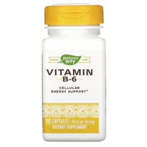 Nature's Way Vitamin B-6 50 mg 100 viên 033674404317