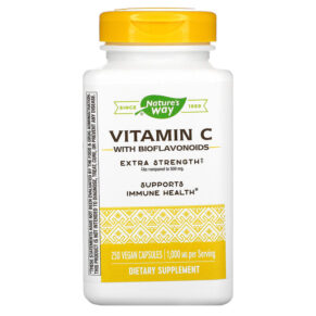 Nature's Way Vitamin C + Bioflavonoids 1.000 mg 250 viên 033674154656