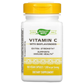 Nature's Way Vitamin C + Bioflavonoids Extra Strength 1.000 mg 100 viên 033674154649