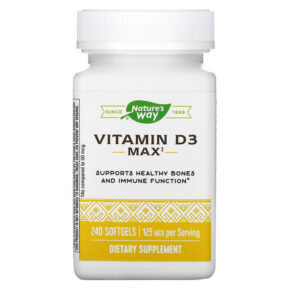 Nature's Way Vitamin D3 125 mcg 240 viên 033674158364