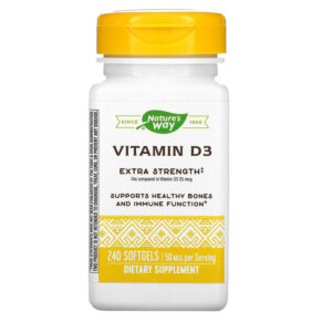 Nature's Way Vitamin D3 50 mcg 240 viên 033674156049