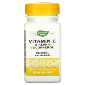 Nature's Way Vitamin E 400 IU 100 viên 033674402115