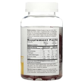 Nature's Way Zinc Gummies Mixed Berry 11 mg 120 Gummies 033674137017