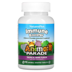 NaturesPlus Animal Parade Kids Immune Booster Tropical Berry 90 viên 097467299788