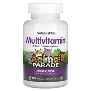 NaturesPlus Animal Parade Multivitamin Supplement Grape 180 viên 097467299863