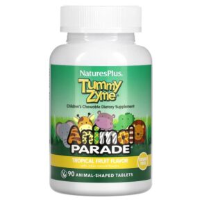 NaturesPlus Animal Parade Tummy Zyme Tropical Fruit 90 viên 097467299474