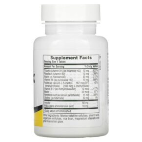 NaturesPlus B-Complex with Rice Bran 90 Tablets 097467014800