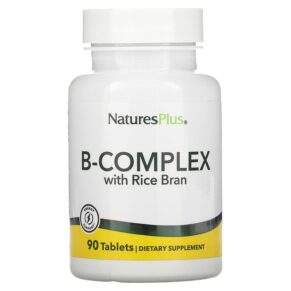 NaturesPlus B-Complex + Rice Bran 90 viên 097467014800
