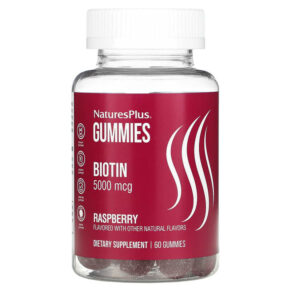 NaturesPlus Biotin Raspberry 5.000 mcg 60 viên 097467017948