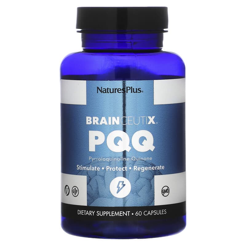 NaturesPlus BrainCeutix PQQ 60 Capsules 1 NaturesPlus BrainCeutix PQQ 60 viên 097467810082