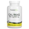 NaturesPlus Cal/Mag 500 mg/250 mg 180 viên 097467033641