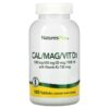 NaturesPlus Cal/Mag/Vit D3 + Vitamin K2 180 viên 097467336476