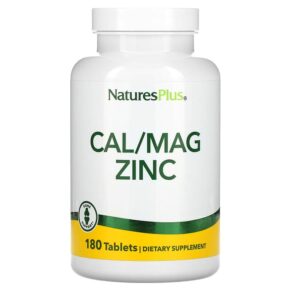 NaturesPlus Cal/Mag Zinc 180 viên 097467033665