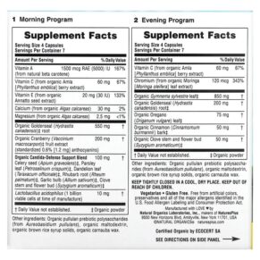 NaturesPlus Candida Cleanse 7 Day Program 2 Bottles 28 Capsules Each 097467011168