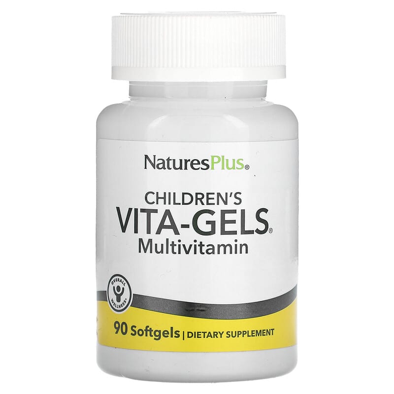 NaturesPlus Children's Vita-Gels Multivitamin Natural Orange 90 Softgels 1 NaturesPlus Children's Vita-Gels Multivitamin Natural Orange 90 viên 097467029989