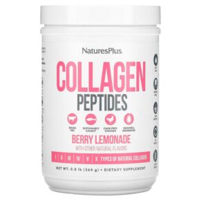 NaturesPlus Collagen Peptides Berry Lemonade 0.8 lbs (364 g) 097467459694