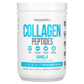 NaturesPlus Collagen Peptides Vanilla 0.8 lb (364 g) 097467459663