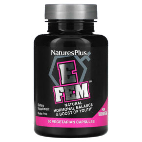 NaturesPlus E Fem cho Nữ Natural Hormonal Balance & Boost of Youth 60 viên 097467048720