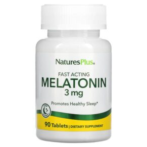 NaturesPlus Fast Acting Melatonin 3 mg 90 viên 097467476257
