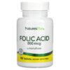 NaturesPlus Folic Acid as Methylfolate 800 mcg 90 viên 097467017900