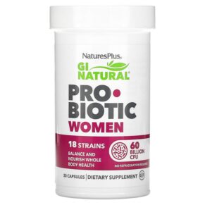 NaturesPlus GI Natural Probiotic Women 60 Billion CFU 30 viên 097467439061