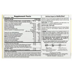 NaturesPlus Hema-Plex 30 Slow-Release Tablets 097467037700