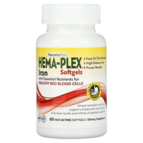 NaturesPlus Hema-Plex 60 Fast-Acting viên 097467376915