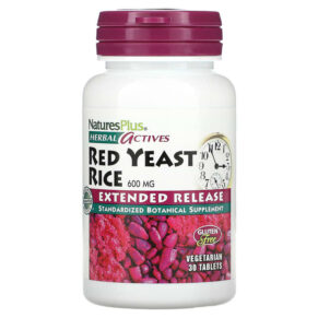 NaturesPlus Herbal Actives Red Yeast Rice 600 mg 30 viên 097467073609