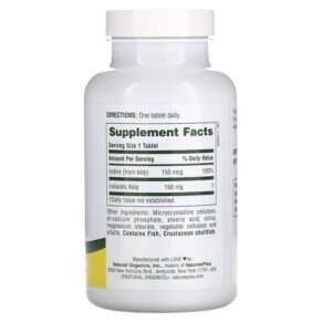 NaturesPlus Icelandic Kelp 300 Tablets 097467039506