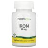 NaturesPlus Iron 20 mg 180 Tablets 4 NaturesPlus Iron 20 mg 180 viên 097467034204